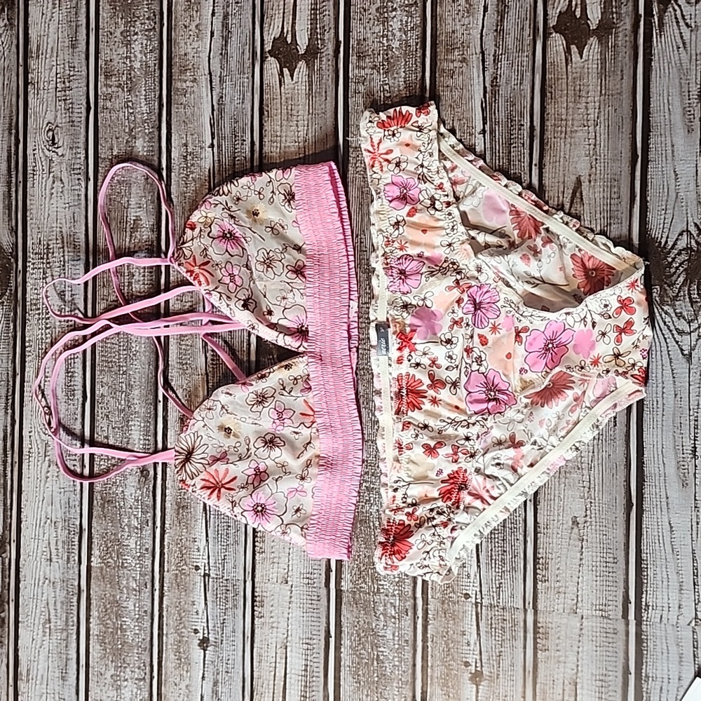 Aerie Intimates Lace Bralette Underwear Set